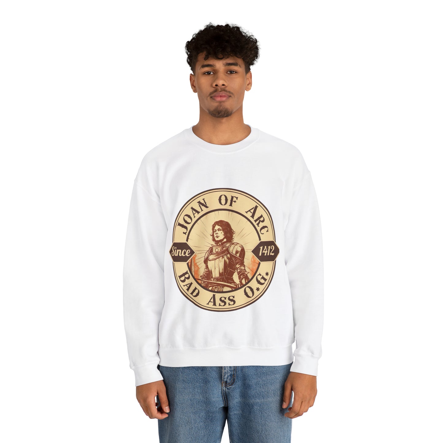 Joan of Arc Bad Ass O.G -  Crewneck Sweatshirt - Women