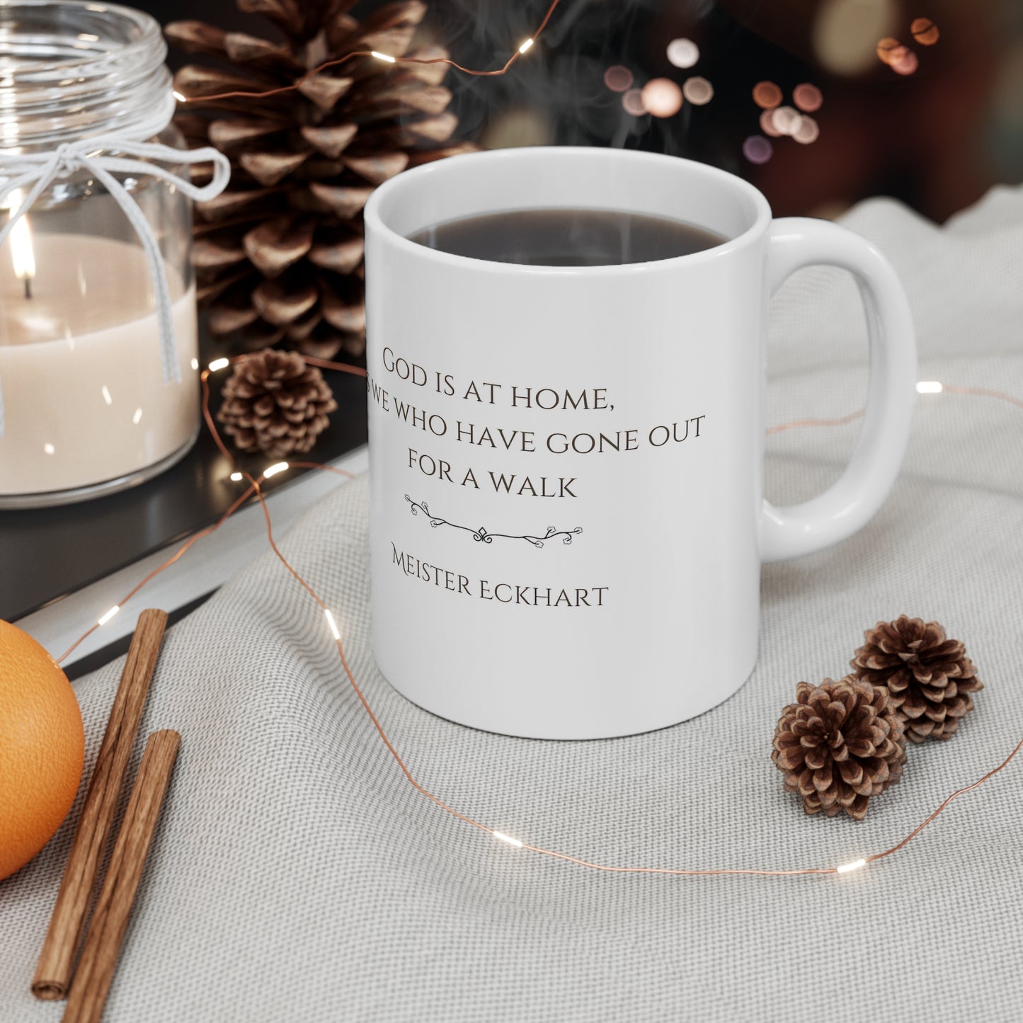 God is At Home - Ceramic Mug 11oz