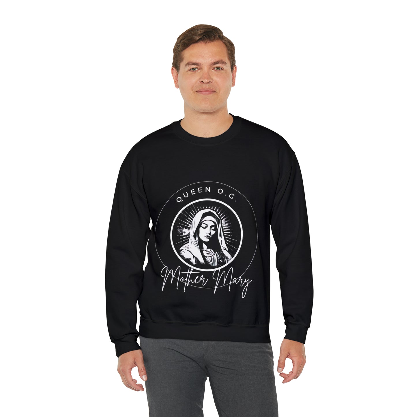 "Mother Mary: The Queen O.G - Crewneck Sweatshirt - Men