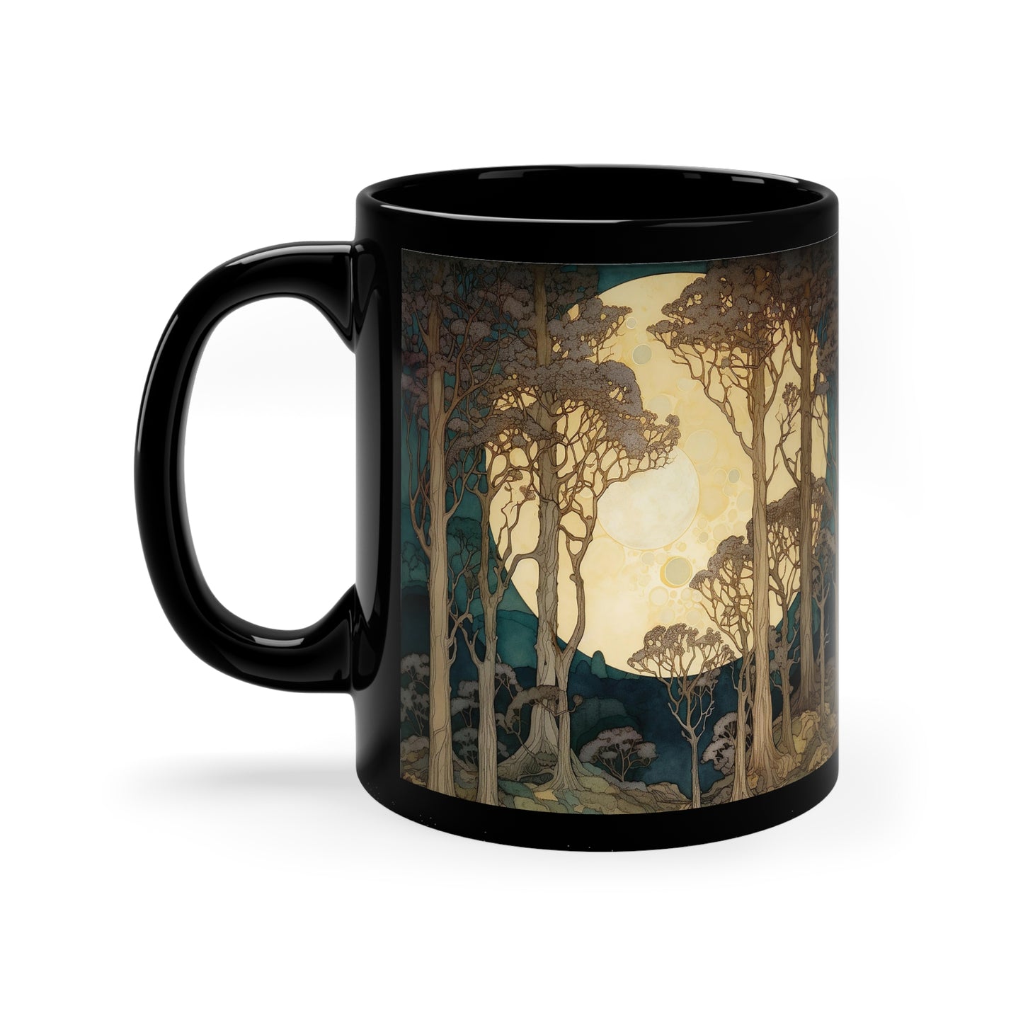 God Is At Home. - 11oz Black Mug