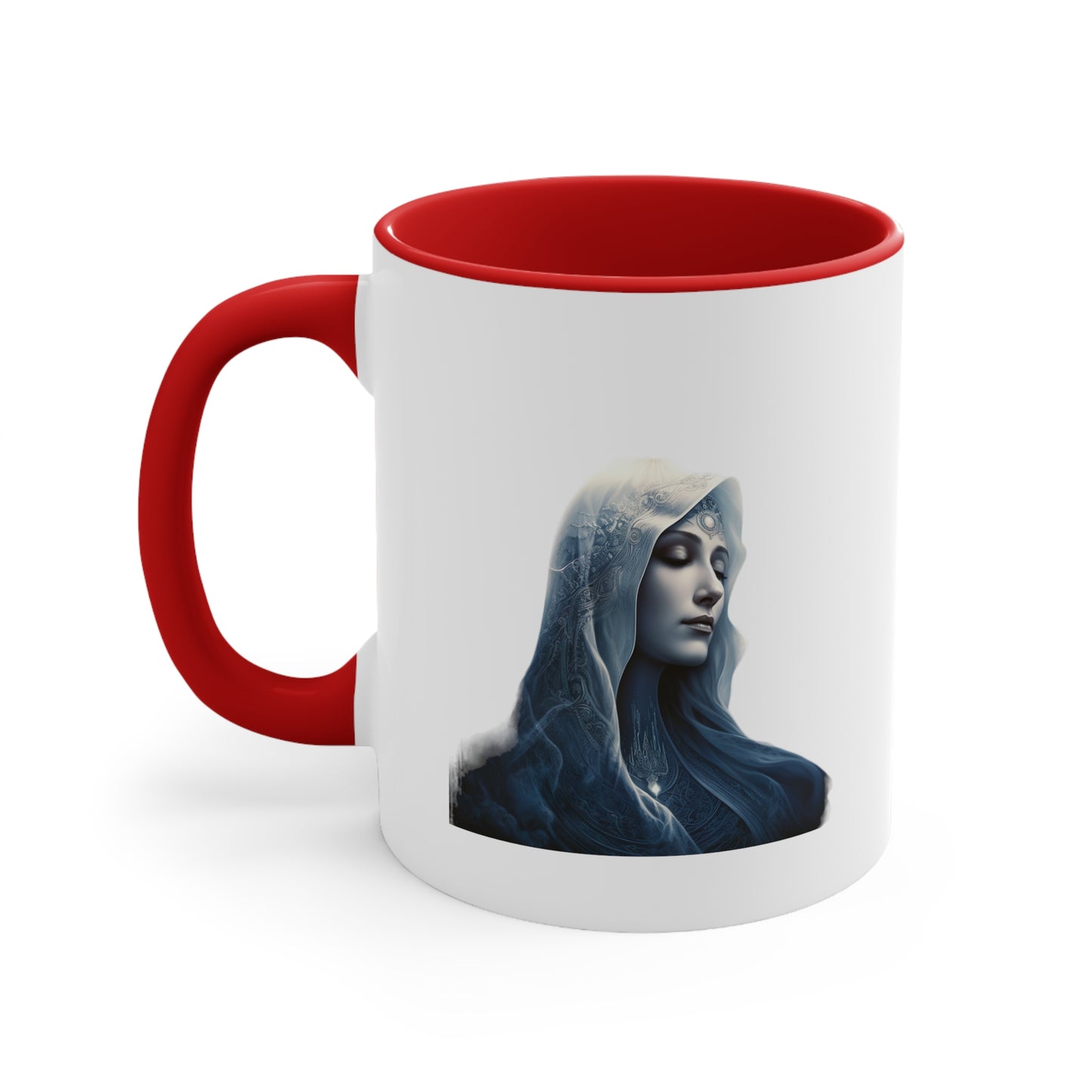 Mother Mary as Pistis Sophia - Mug with Color Inside