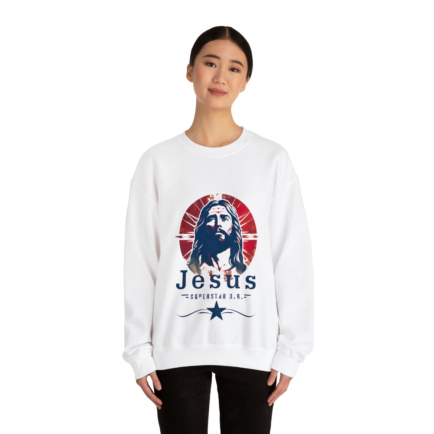 Jesus The Superstar O.G - Crewneck Sweatshirt - Men