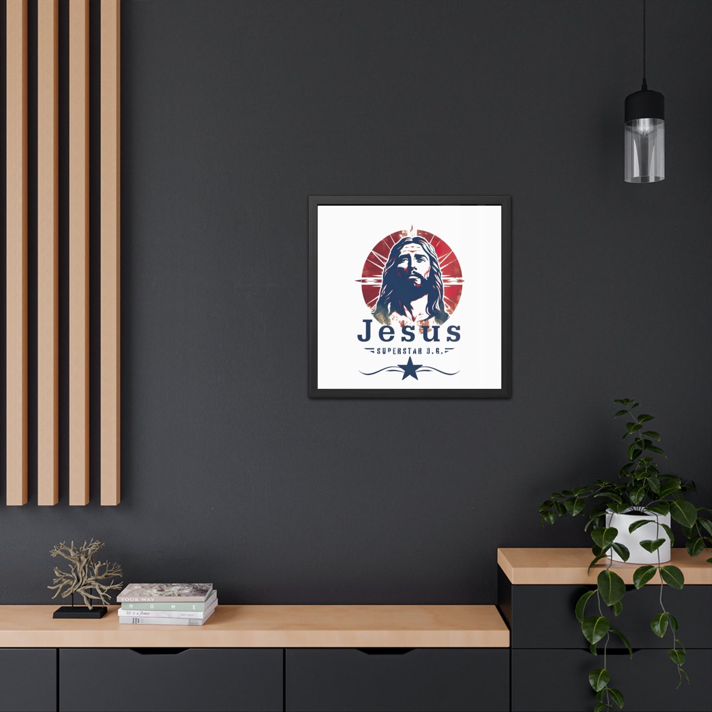 Jesus The Superstar O.G - Framed Poster