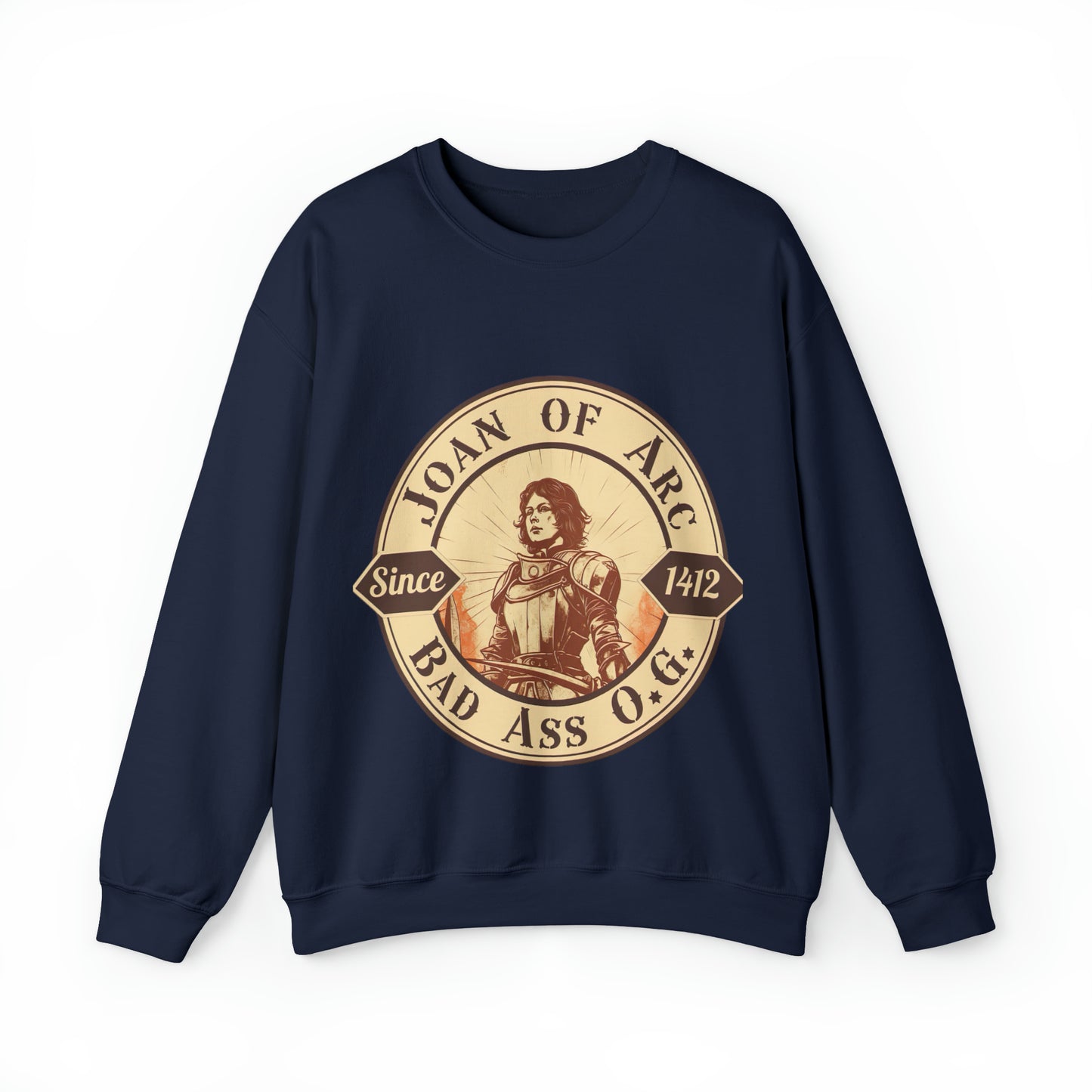 Joan of Arc Bad Ass O.G - Crewneck Sweatshirt - Men