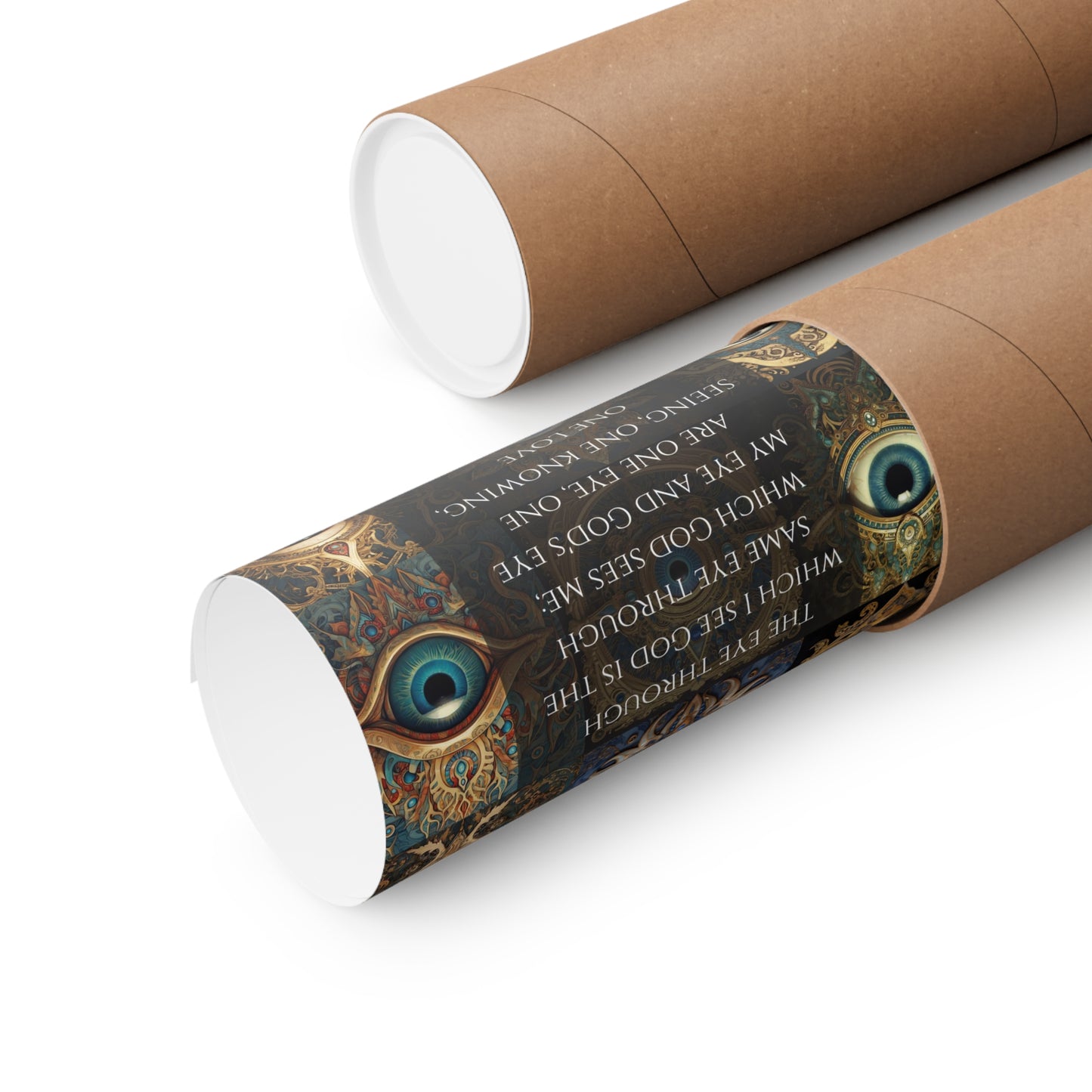 The Eye Through Which I See God - Matte Vertical Poster