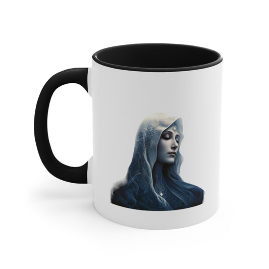 Mother Mary as Pistis Sophia - Mug with Color Inside
