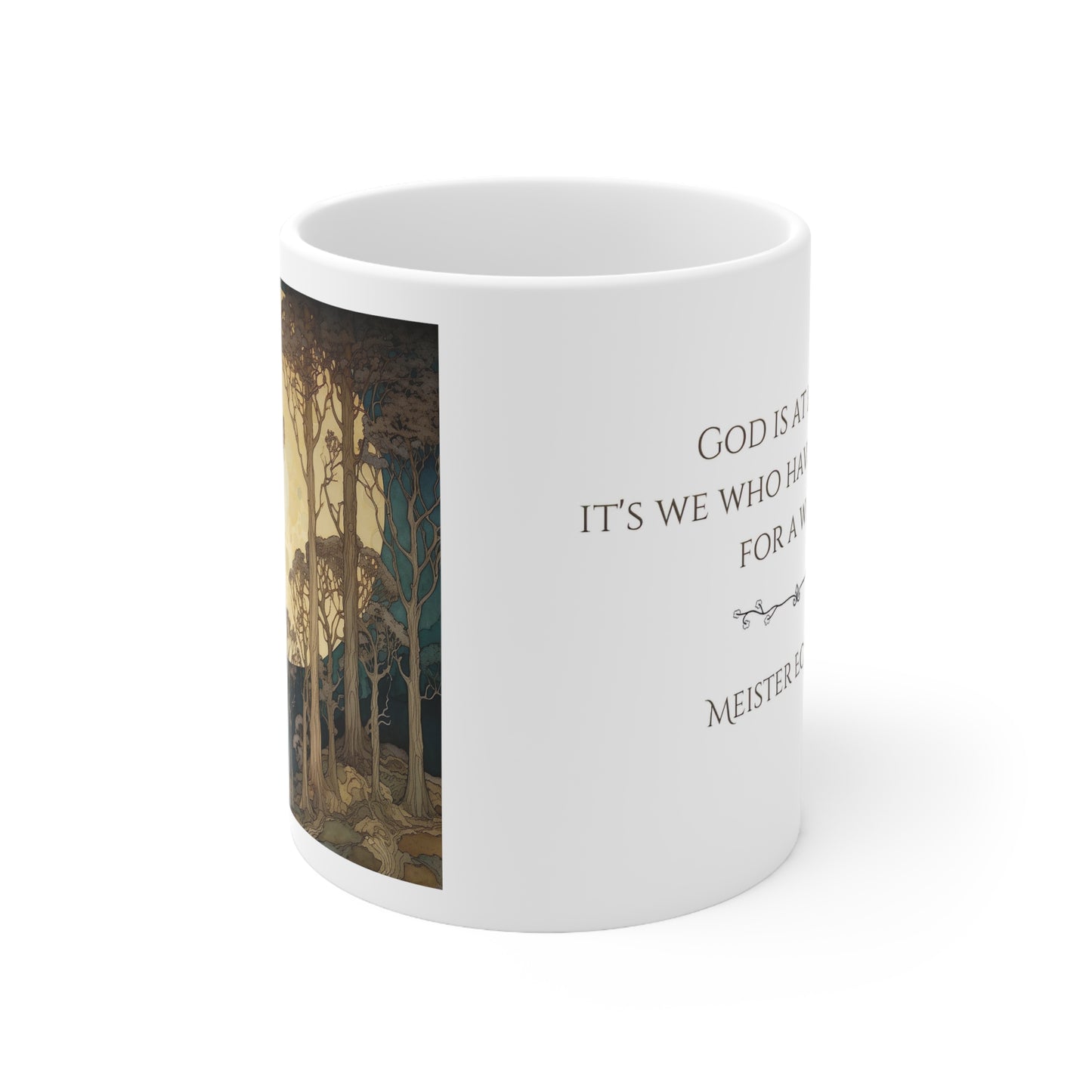 God is At Home - Ceramic Mug 11oz