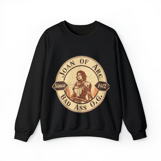 Joan of Arc Bad Ass O.G -  Crewneck Sweatshirt - Men