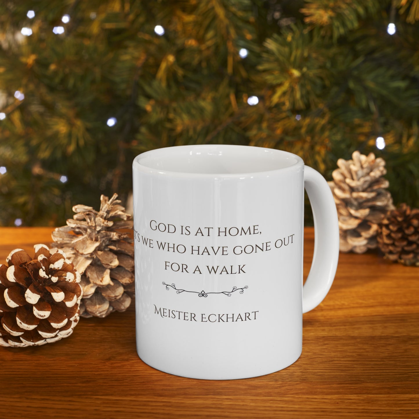 God is At Home - Ceramic Mug 11oz