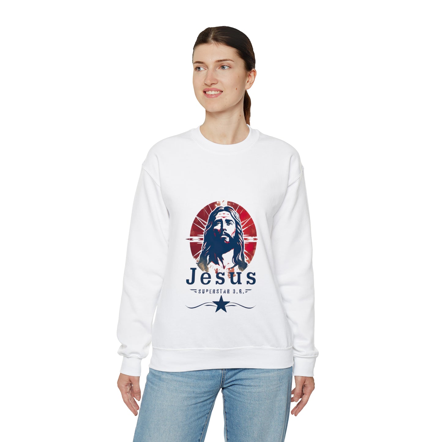 Jesus The Superstat O.G -  Crewneck Sweatshirt - Women