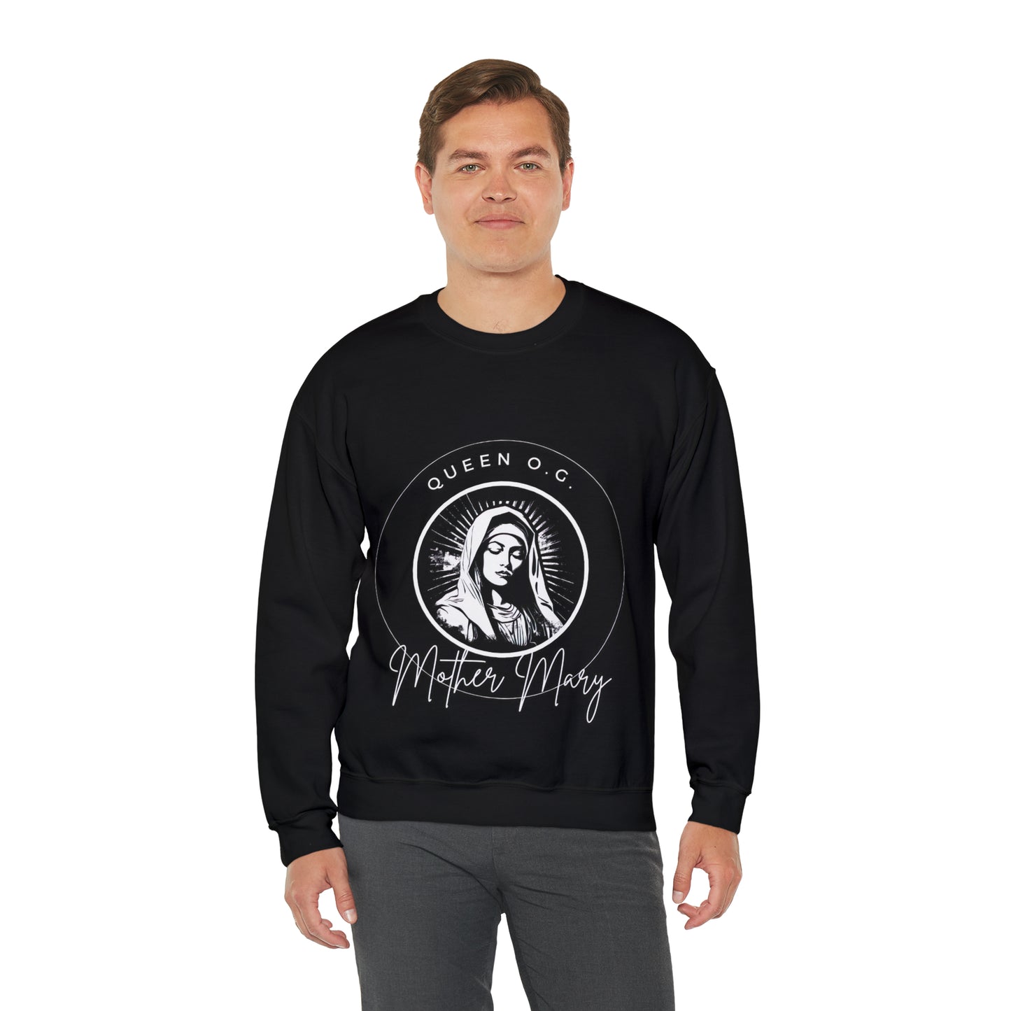 "Mother Mary: The Queen O.G -  Crewneck Sweatshirt - Men