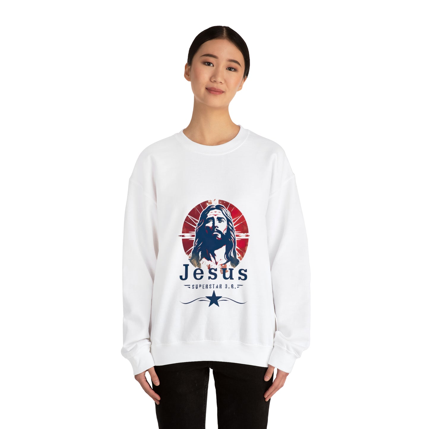 Jesus The Superstat O.G -  Crewneck Sweatshirt - Women