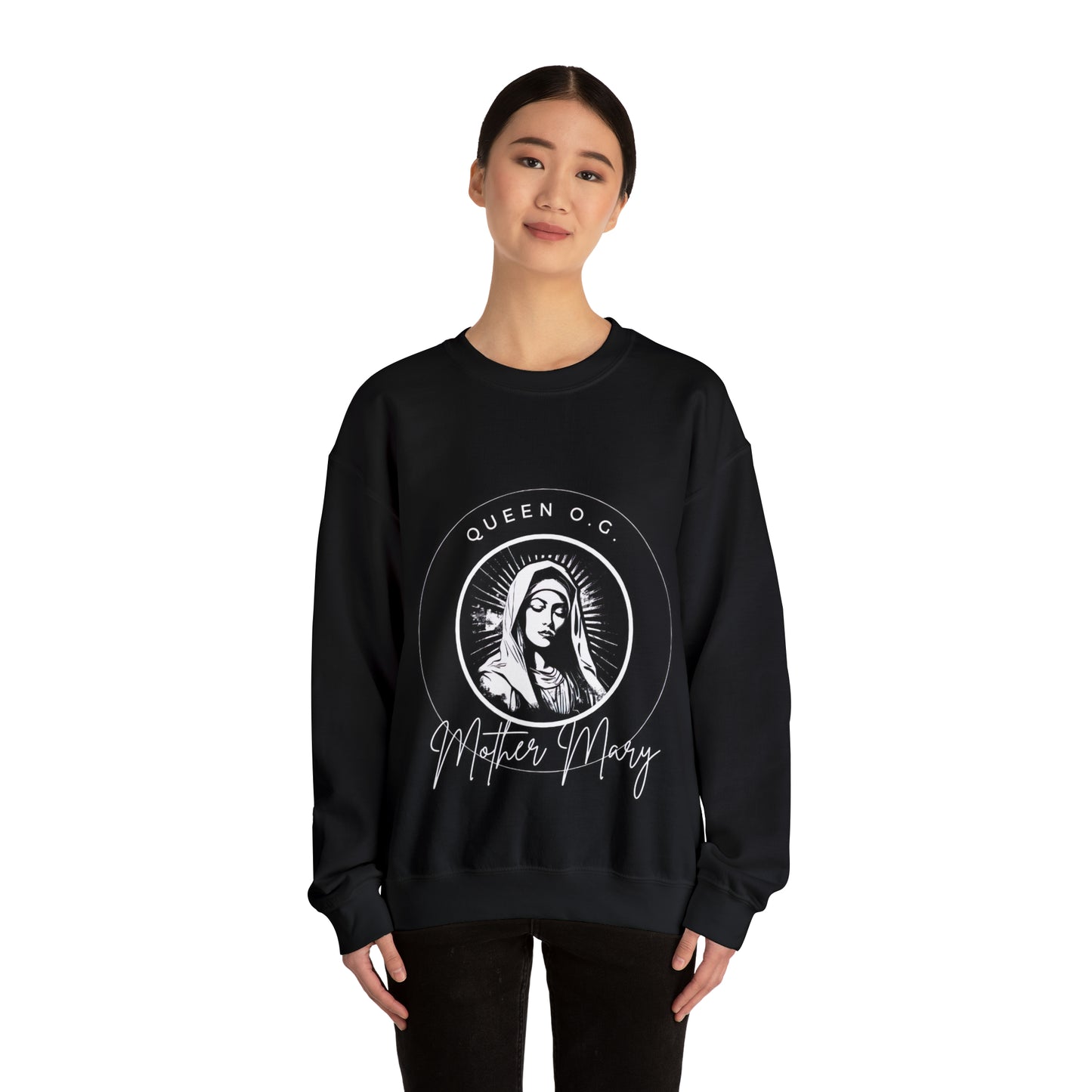"Mother Mary: The Queen O.G -  Crewneck Sweatshirt - Men